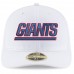 Men's New York Giants New Era White Omaha Throwback Low Profile 59FIFTY Fitted Hat 2839033